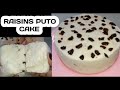 RAISINS PUTO CAKE | soft and fluffy ito so masarap