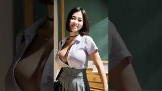 AI美女動画 巨乳ダンス #ai美女リアル #aiart #Japanese girl