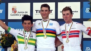 Under 23 Men's Road Race Highlights - 2014 Road World Championships, Ponferrada, Spain