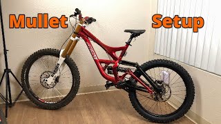 My Specialized Demo 8 Gets Mullet Setup