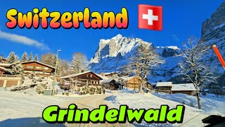 A COZY WINTER GETAWAY IN GRINDELWALD// GRINDELWALD WINTER MAGIC//SNOW WORLD FESTIVAL 2025