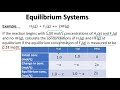 7.1 equilibrium systems