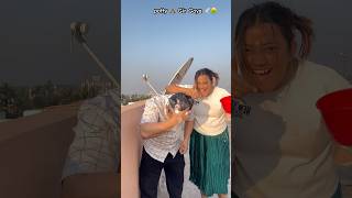 Potty 💩 gir gaya sir mein 🤣😂  Husband Wife Comedy Video #comedy #comedyfilms #funny #lol #viralshort