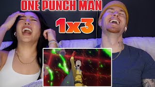 I CAN'T WITH THIS SHOW! | One Punch Man Reaction S1 Ep 3