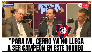 🚨DEBATE EN LA GRAN JUGADA POR QUÉ CERRO YA NO LLAGARÍA A SER CAMPEON EN ESTE TORNEO APERTURA