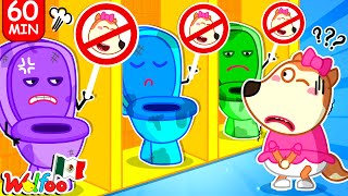 ¿Dónde está mi orinal?? 🚽Entrenamiento para ir al baño +  Video Para Niños 🌈 Wolfoo en Español