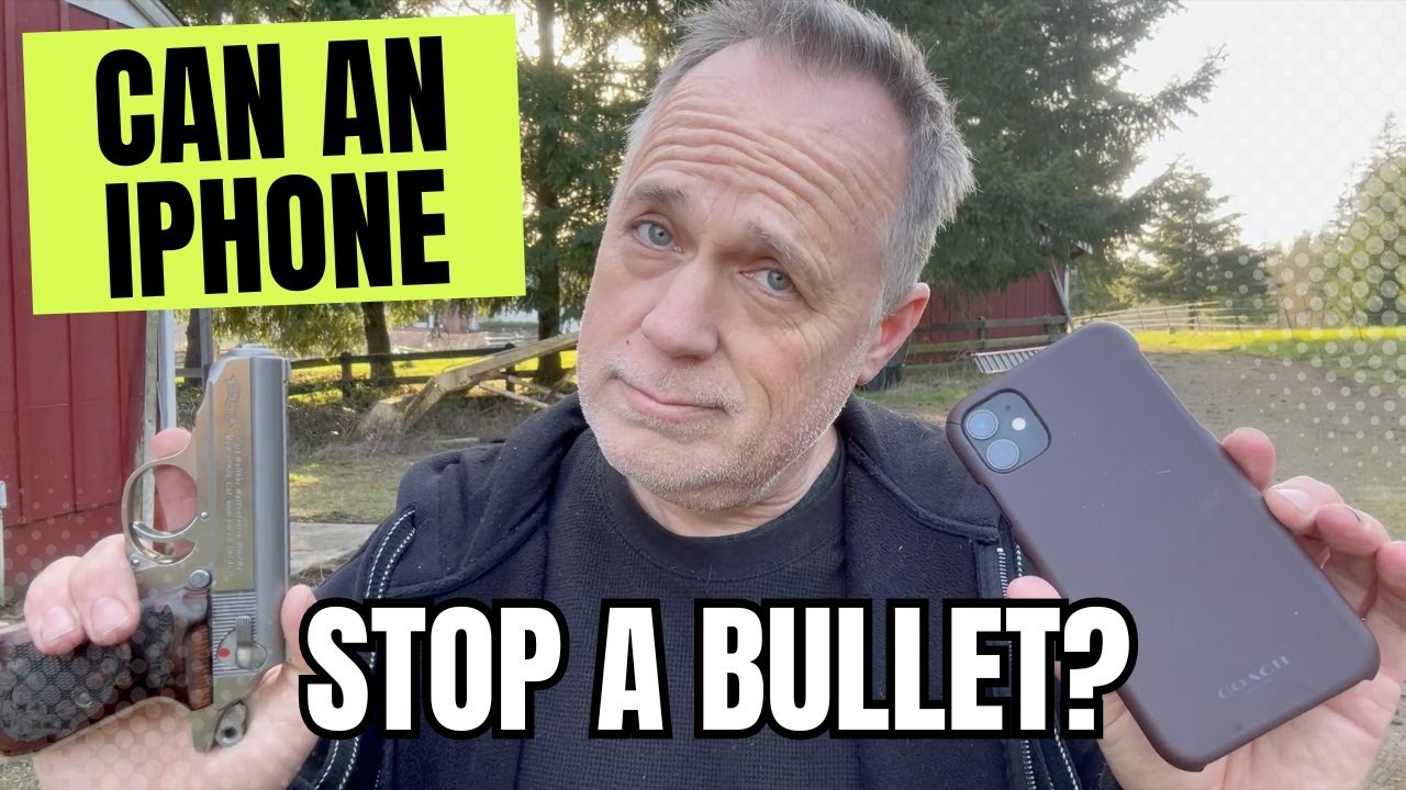 Will An Iphone Stop A Bullet Youtube