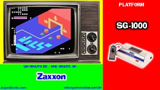 (one minute of) Zaxxon, SG-1000, Sega, 1982