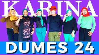 DUMES 24 | Line Dance | Demo by KARINA LD CLASS | Choreo by Erma Go (INA)