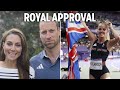 William rocks a beard in video message with Kate as Olympics come to end