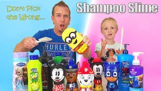 Don't Choose the Wrong Shampoo Slime Challenge!!!