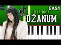 Teya Dora - Džanum - Piano Tutorial [EASY] Moje More TikTok