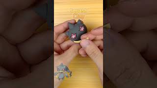 Making Banette Pokémon out of clay #DIY #art #handmade #Pokemon #satisfying