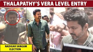 NADIGAR SANGAM Election-ல் mass காட்டிய VIJAY |BIGIL |LittleTalks