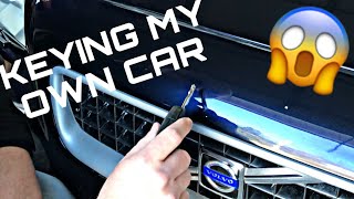 Is Ceramic Coating A Scam? - Keying My Own Car To Find Out