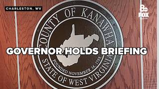 Gov. Patrick Morrisey holds media briefing on deadly Kanawha County chemical release