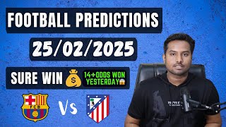 Football Predictions Today 25/02/2025 | Soccer Predictions | Football Betting Tips - EPL