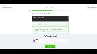 16 Data Conversion | Coding Foundations | Sololearn