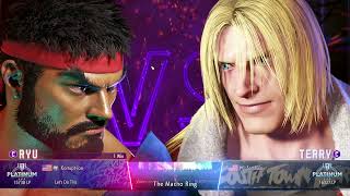 Street Fighter™ 6 Terry Bogard vs Ryu - Ranked Platinum 3 Stars