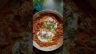 testy delicious 👌 ଅଣ୍ଡା shakshuka 😋 #shortsvideo #viral