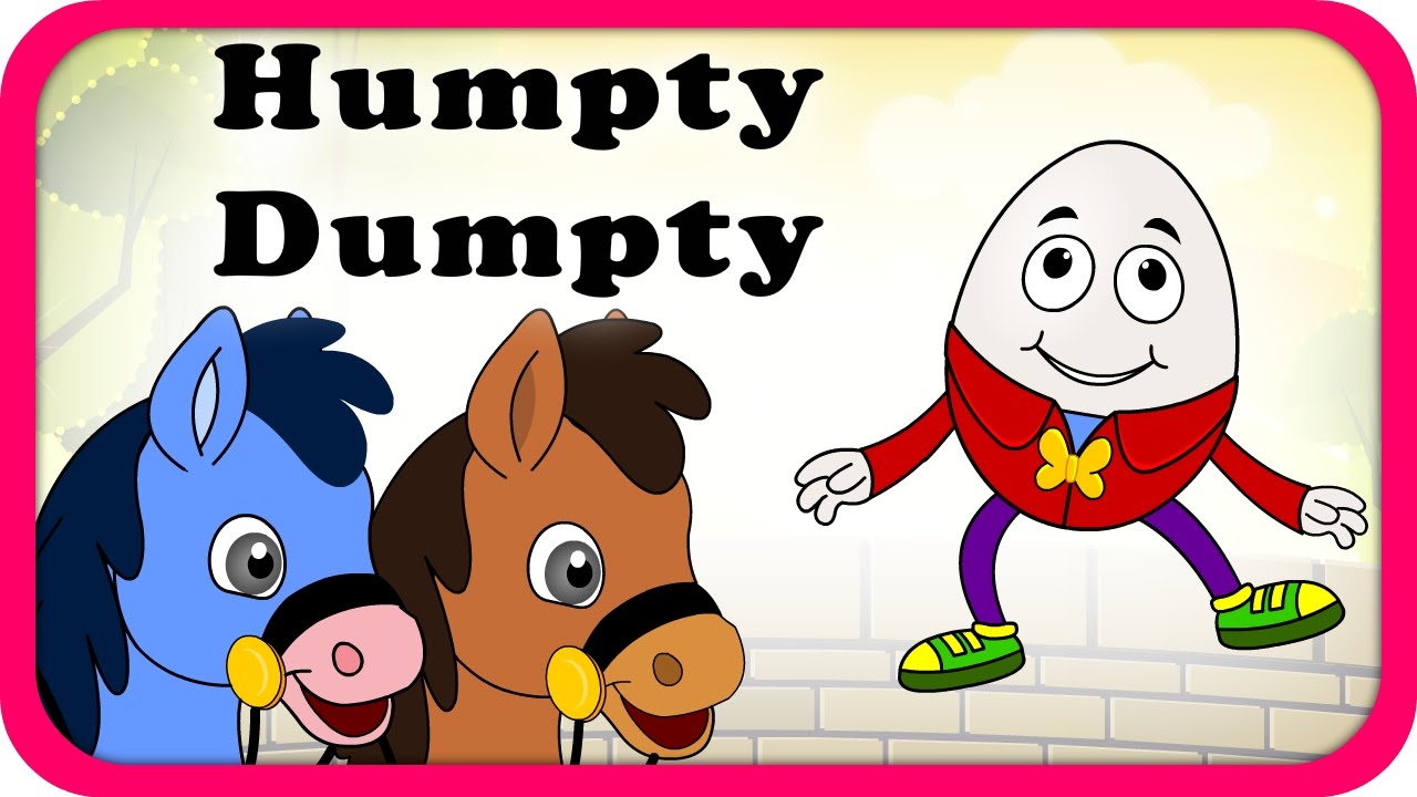 Humpty Dumpty Sat On A Wall Lyrical Video | English Nursery Rhymes Full ...