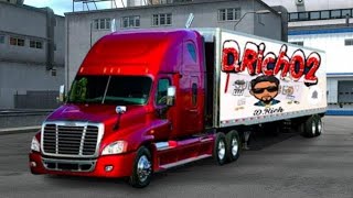 American Truck Simulator 4K 2022 Delivery from LA To YUMA #trucksimulator  #gameplay #music #juegos