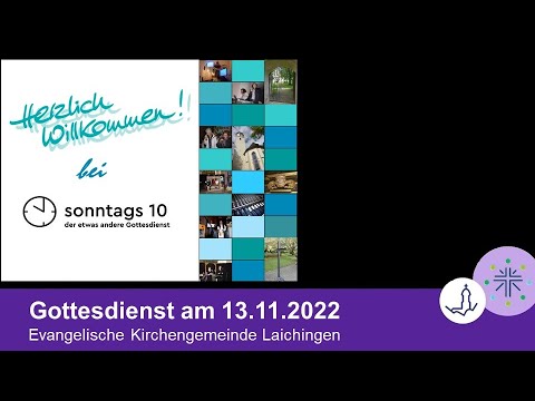 Gottesdienst Am 13.11.2022 - YouTube