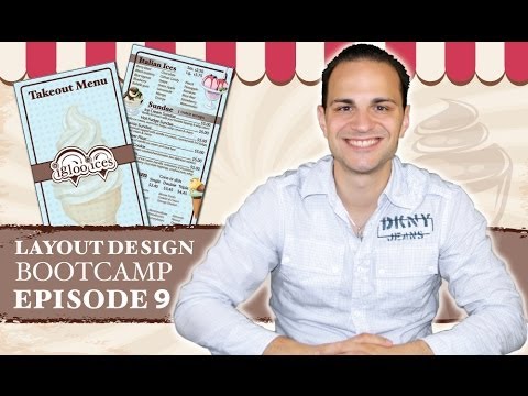 Professional Menu Graphic Design Tutorial In Adobe InDesign Professional Menu Graphic Design Tutorial In Adobe InDesign
