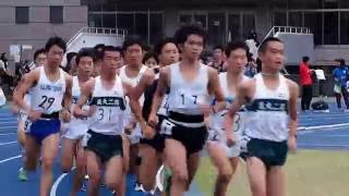 日体大記録会　男子5000m 18組目　2016年10月23日