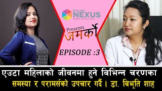 एउटा महिलाको जीवनमा हुने विभिन्न चरणका समस्या र परामर्सको उपचार  गर्दै ll डा. विभूति शाह ll