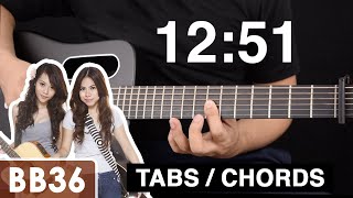 12:51 - Krissy & Ericka Guitar Tutorial (Tabs and Chords)