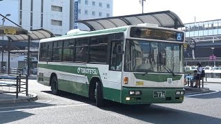 【トモテツバス】日産ディーゼル　西工96MC　N5-186　福山駅