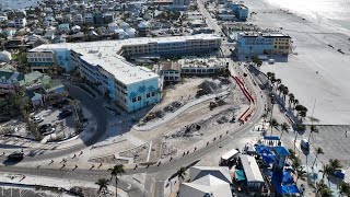 Fort Myers Beach Today Live Cam Aerial Drone Footage 4K HD 1/26/25