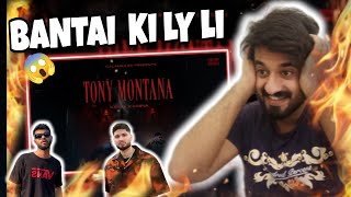 PAKISTANI 🇵🇰 BOY REACTION | KARMA X KR$NA - TONY MONTANA (OFFICIAL MUSIC VIDEO) | KALAMKAAR