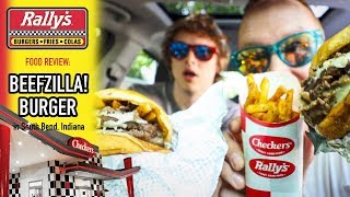 Rally's and Checkers' Beefzilla! Burger Food Review | Season 4, Episode 22