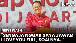 Saltingnya Anies Diteriaki 'I Love You' oleh Warga Jakarta, Langsung Berhenti Pidato | News Flash