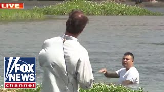 Fox News talks to human smuggler at the border