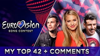 EUROVISION 2017 | TOP 42 + COMMENTS - FROM AUSTRALIA