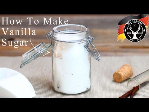 Vanilla sugar recipe