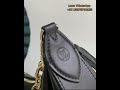 loui. vuitton moon black bag