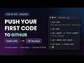 Push Your First Code to GitHub from IntelliJ Terminal — Complete Beginner Guide
