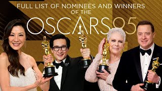 Oscars 2023: Full List Of Oscar Award Nominees and Winners In All Categories