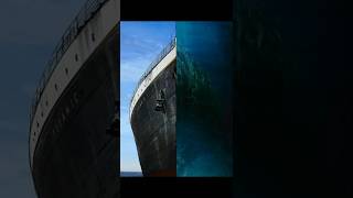 Titanic then vs now pt-7 #shortsfeed #shorts #titanicsinking #titanicmovie #whitestarline #titanic