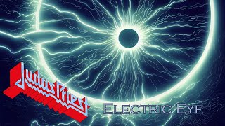 Electric Eye by Judas Priest - lyrics as images generated by an AI
