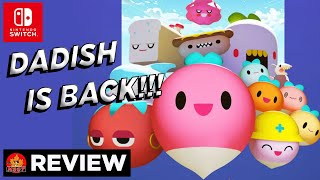 DADISH 3 Nintendo Switch Review | Dadish Is Back and He Buffed Up!!
