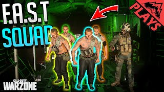 When F.A.S.T Squad play Quads... - Warzone Battle Royale