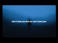 Billie Eilish - BLUE (Lyrics) Second Part Only