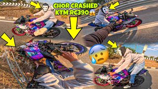 Chor Crashed Ktm Rc390😭 | Finally Ktm Milgai😱  Bike Preparation for Ladakh Ride