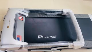PowerMax TD-M4 | Unboxing and Review PowerMax Treadmill in India | Stylish design | Perfect Size