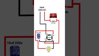 LED driver circuit #leddriver #led #shorts